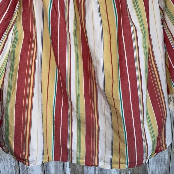 Striped Off-Shoulder Women's Top - Picture 3 of 5